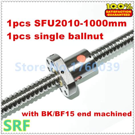 Zero Backlash Mm Dia Rolled Ballscrew Pcs Sfu Ballscrew L