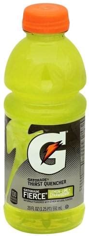 Gatorade Perform Fierce Lemon Lime Strawberry Thirst Quencher