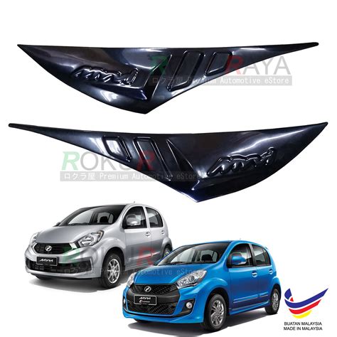 Perodua Myvi Icon Custom Fit Abs Plastic Car Head Lamp