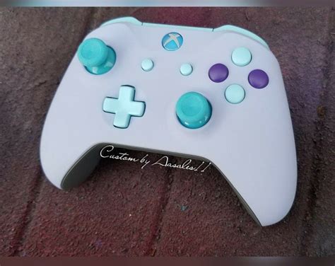 Xbox One S Model 1708 Wireless Controller Custom Pastel Purple Etsy