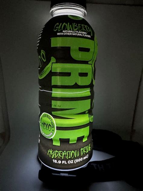 Prime Glowberry Ultra Rare Holo Limited Edition Hydration Drink New Sealed Etsy