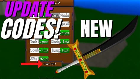 New Update Sword Codes [update 4☀️⚫️] King Legacy Roblox Youtube