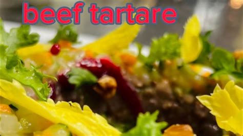 Beef Tartare Youtube