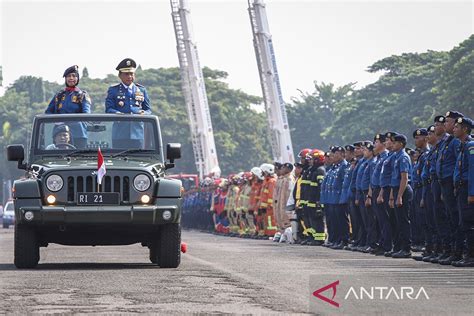 HUT Ke 105 Pemadam Kebakaran Dan Penyelamatan Nasional ANTARA News