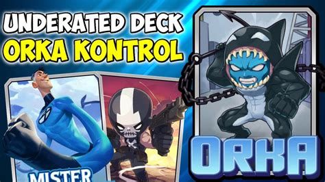 ORKA KONTROL DECK UNDERATED PADAHAL KUAT Marvel Snap Indonesia YouTube