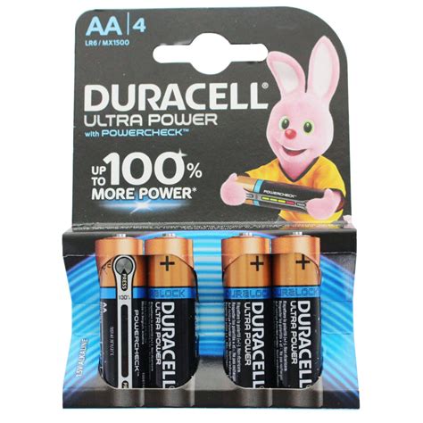 Duracell Ultra M3 Mignon Aa 4er Pack Mignon Aa Lr06 Standard