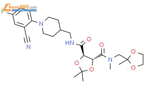 871728 95 9 1 3 Dioxolane 4 5 Dicarboxamide N 1 2 Cyano 4