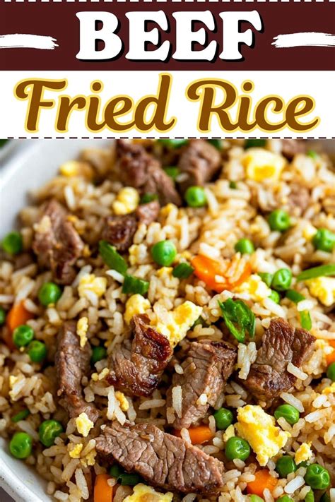 Beef Fried Rice - Insanely Good