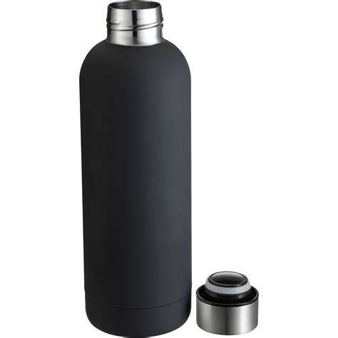 Schwarze Edelstahl Thermosflasche 55 L Mit Doppelwandiger Vakuum