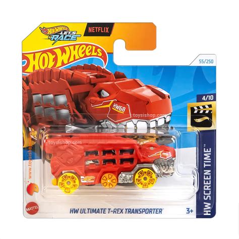 Hot Wheels HW Ultimate T Rex Transporter HW Screen Time