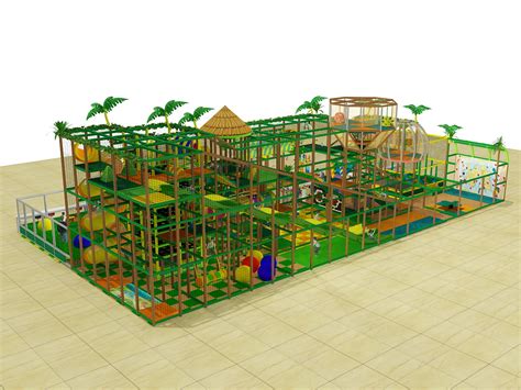 4 Level Jungle Themed Indoor Playground Indoor Playgrounds International