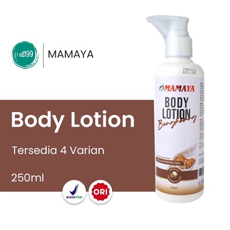 Jual Body Lotion Mamaya Bengkoang Goats Milk Olive Oil Rice Milk 250ml