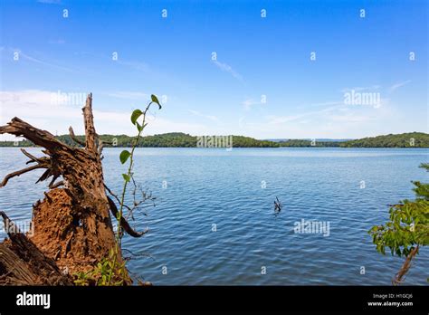 Piney River Shoals Near Watts Bar Dam In Meigs County Tennessee Stock