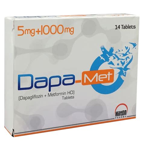 Dapa Met 5mg1000mg Tablets Medimartpk