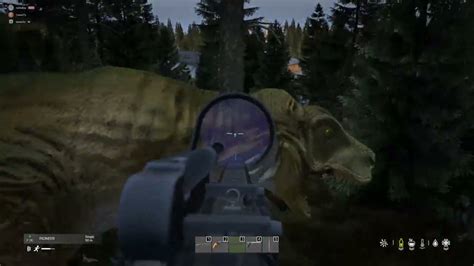 T Rex Encounter Dayz Youtube