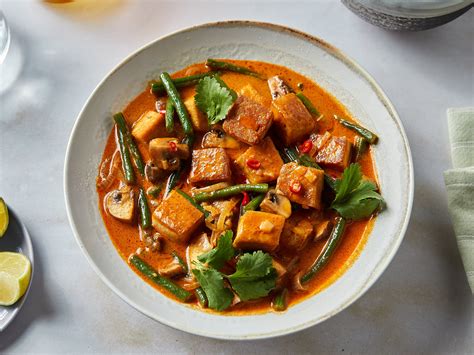 Rotes Curry Mit Tofu Nach Thai Art Rezept Kitchen Stories