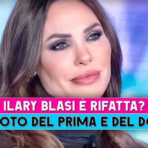 Ilary Blasi E Rifatta Le Foto Del Prima E Del Dopo