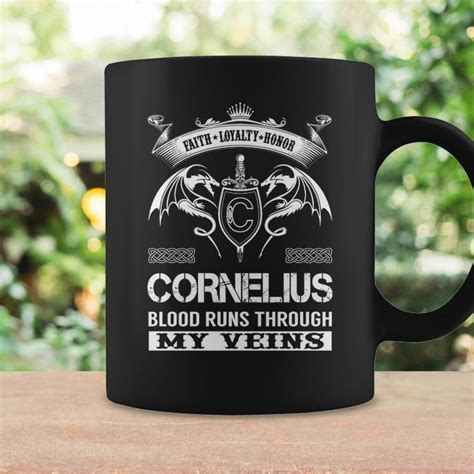 Cornelius Blood Runs Through My Veins V Coffee Mug Seseable