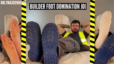 Builder Foot Domination JOI Pornhub Gay