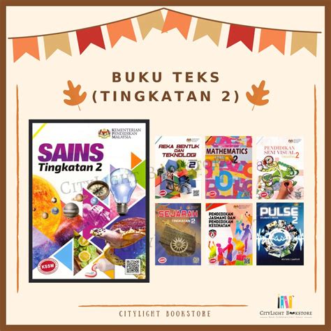 Citylight Textbook Buku Teks Tingkatan Kssm Shopee Malaysia