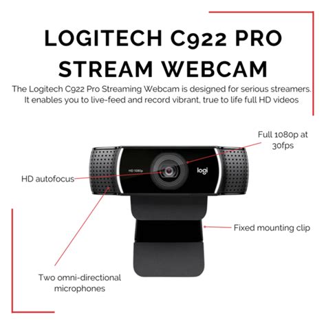 Buy Logitech C922 Pro Stream Webcam Boardroom In A Box