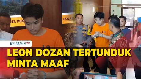 Hina Polisi Dan Aniaya Kekasihnya Leon Dozan Minta Maaf Youtube