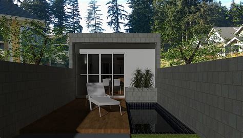 Projeto De Mini Casa Em Terreno Estreito