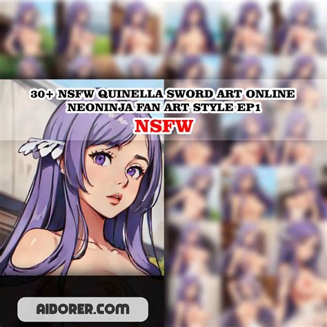 30 Nsfw Quinella Sword Art Online Neoninja Fan Art Style Ep1 Aidorer