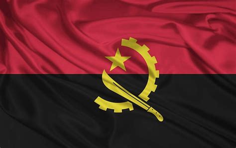 Angola Flag HD Wallpaper Pxfuel