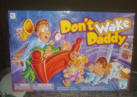 Vintage Early 1990s Dont Wake Daddy Board Game Published By Hasbro