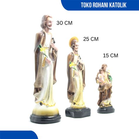 Jual Patung Santo Yosef Cm Patung Katolik Patung Yosep Pekerja