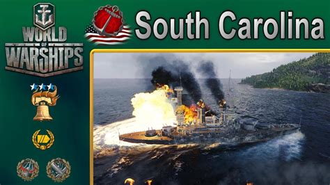 World Of Warships South Carolina Youtube