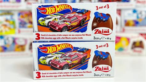 18ASMRZaini Surprise Eggs Opening Hot Wheels YouTube