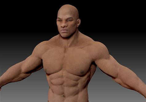 Male Body 05 3d Model Cgtrader