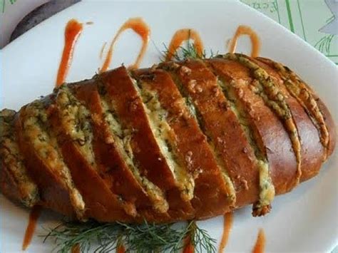 Запеченный батон с сыром и чесноком. Рецепт - YouTube