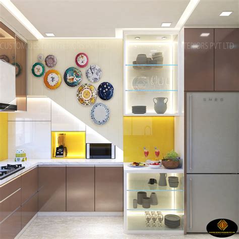 Mr Tarun Ganguli S Modern Modular Kitchen Bally Howrah Custom Design