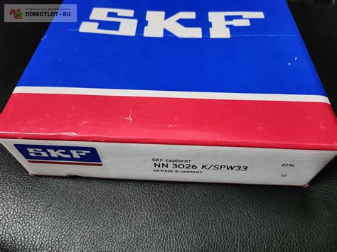 Шпиндельный подшипник SKF Explorer NN 3026 SP Германия аналог 4 ...