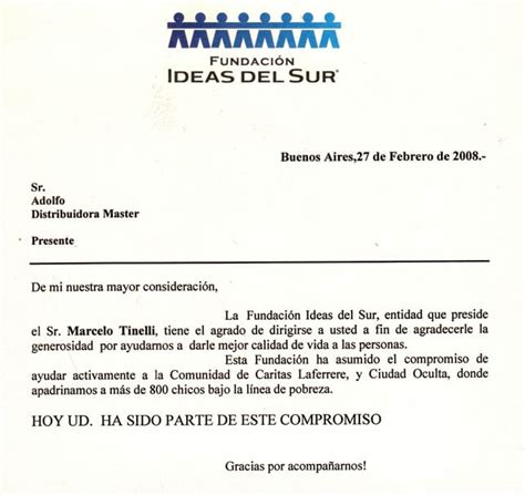 Cartas De Agradecimiento Por Donaci N Ejemplos De