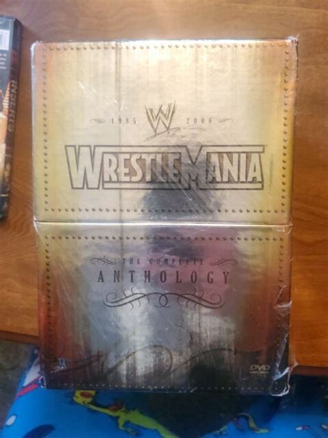 Wwe Wrestlemania Anthology Box Set Dvd 2005 20 Disc Set For Sale