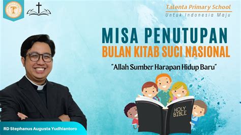 Misa Penutupan Bulan Kitab Suci Nasional YouTube