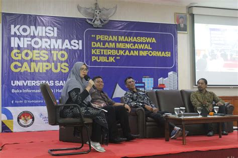 Komisi Informasi Goes To Campus Usahid Gelar Seminar Peran Mahasiswa