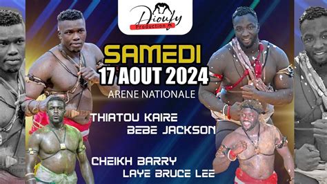 Direct Ar Ne Nationale Combats Thiatou Ka R Vs B B Jackson