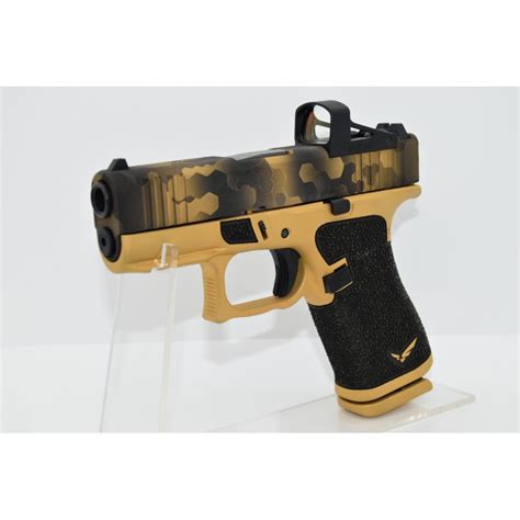 Glock X Shield Custom Hexa Light Gold Legacy Custom Edition