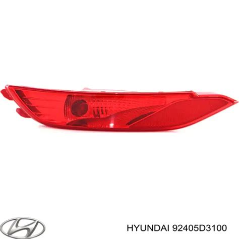 92405D3100 Hyundai Kia Faro Antiniebla Trasero Izquierdo