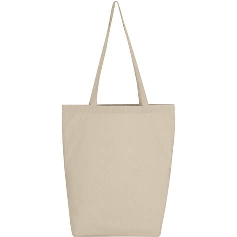 Tote Bag Sac Shopping Avec Soufflet En Coton Anses Longues G M