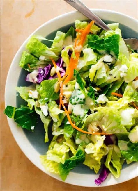 Gr Ner Salat Mit Joghurt Dressing Rezepte Suchen