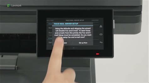 Lexmark Mx532 Mx632 Setting Up Printer Video Youtube