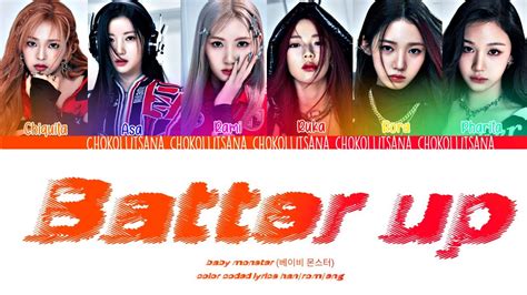 Baby Monster Batter Up Color Coded Lyrics Han Rom Eng