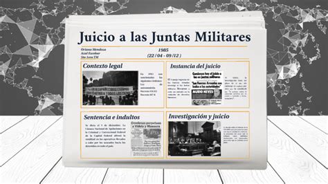 Juicio A Las Juntas Militares 1985 By Oriana Mendoza On Prezi