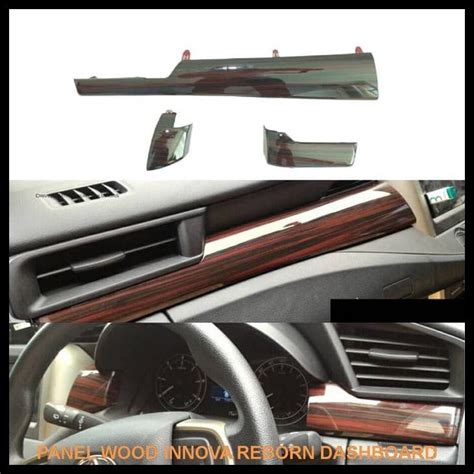 Jual Dashboard Panel Wood Panel Kayu Innova Reborn Up Original